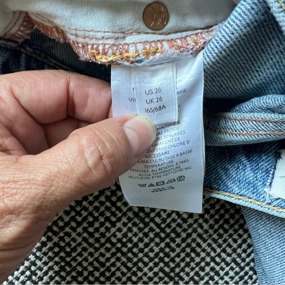 We The Free  Denim High Rise Wide Leg Jeans - Picture 8 of 9